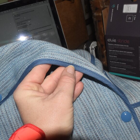 PAUL & JOE Made in France Blue Faded Funky Bomber Style Jacket Size 38! - Picture 8 of 8